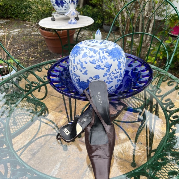 Gucci brown baby heels - Picture 2 of 3